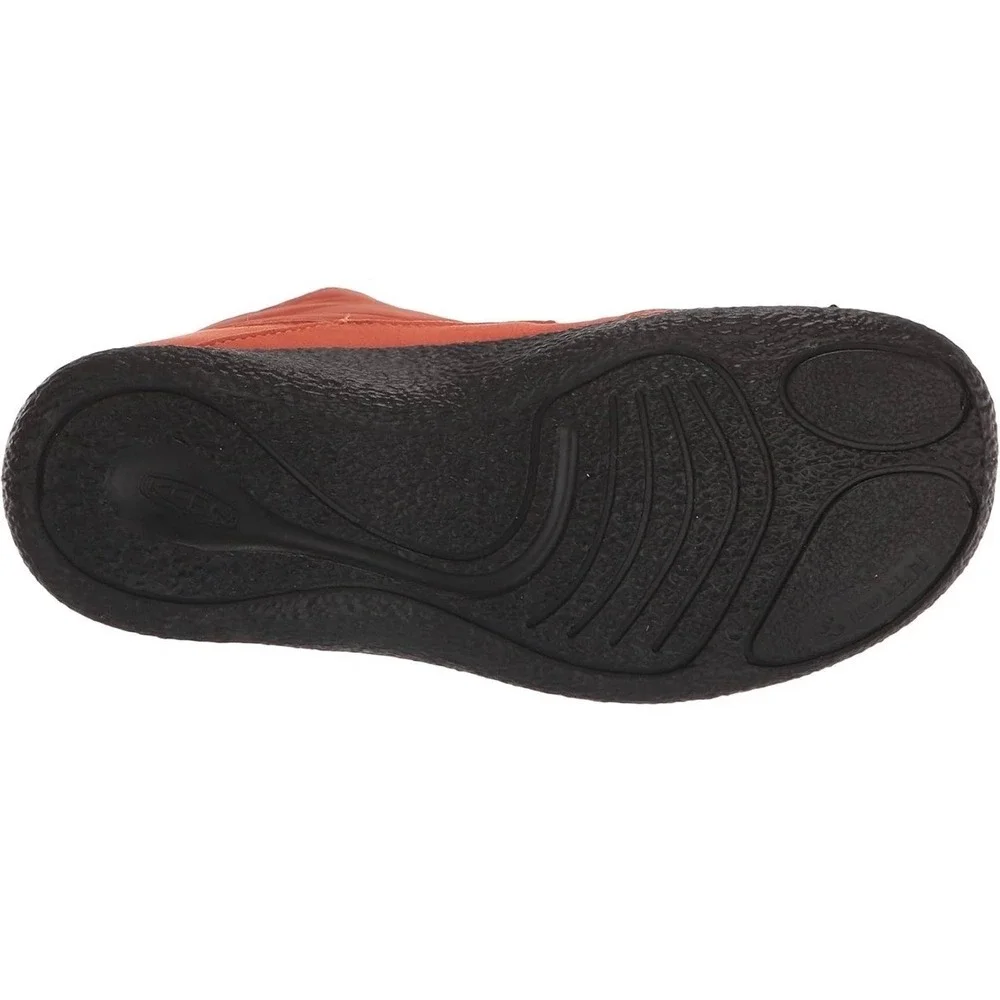 KEEN Kids Howser II Waterproof Chukka Boots Orange Carpet Black 1026632 6Y EU 38